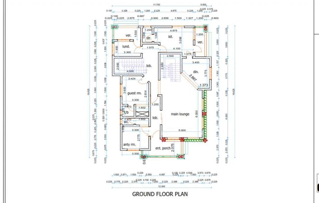 house plan drawing floor plan
