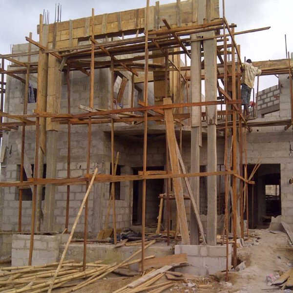 2 bedroom and self-contained house plan | Nigerian House plan