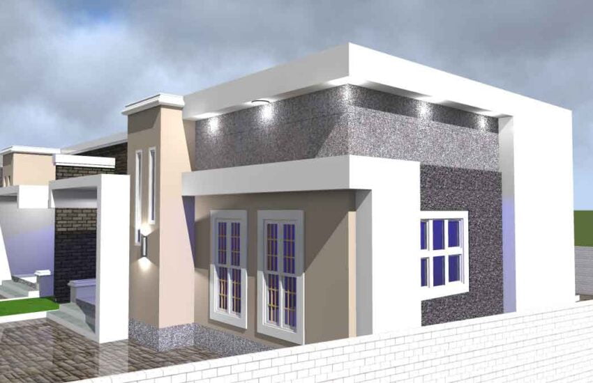 1 bedroom house plan