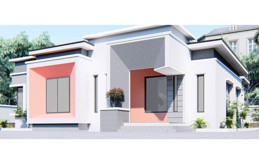 4 bedroom bungalow house plan
