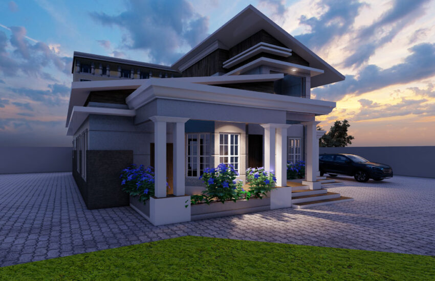 5 bedroom house plan