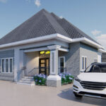 3 bedroom bungalow house plan