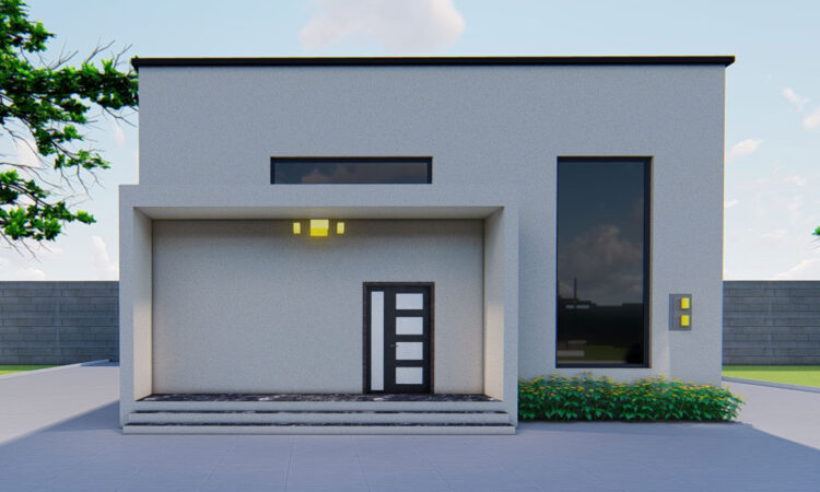 3 bedroom bungalow hidden roof