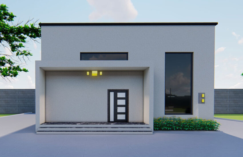 3 bedroom bungalow hidden roof