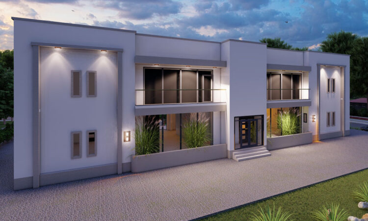 4-Bedroom Duplex Floor Plan