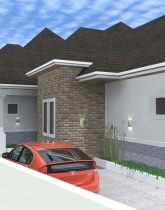 2 units of 2 bedroom house design