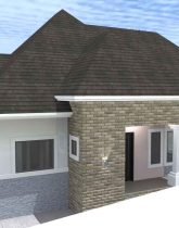 2 units of 2 bedroom house design