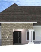 2 units of 2 bedroom house design