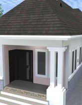 2 units of 2 bedroom house design