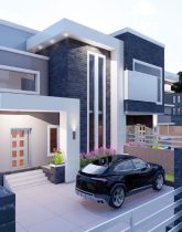 3 bedroom semi detached house plan