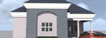3 bedroom bungalow house plan