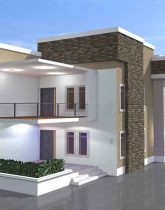4 bedroom duplex house plan