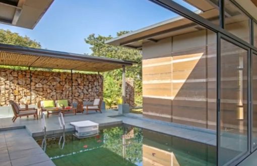 rammed earth house
