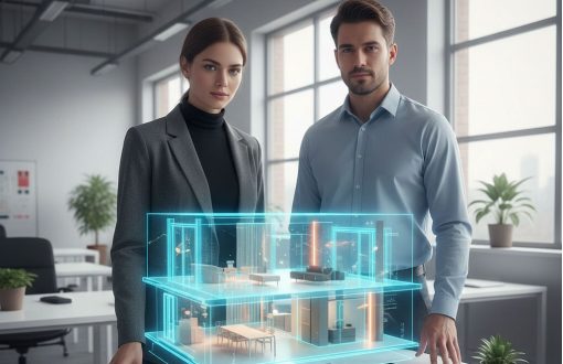 architect and a homeowner