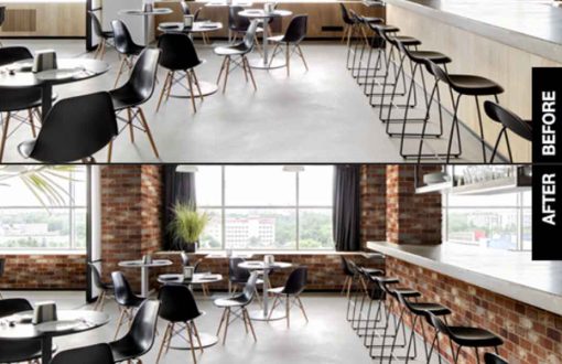 houses in bricks design