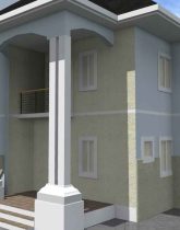 4-bedroom duplex house
