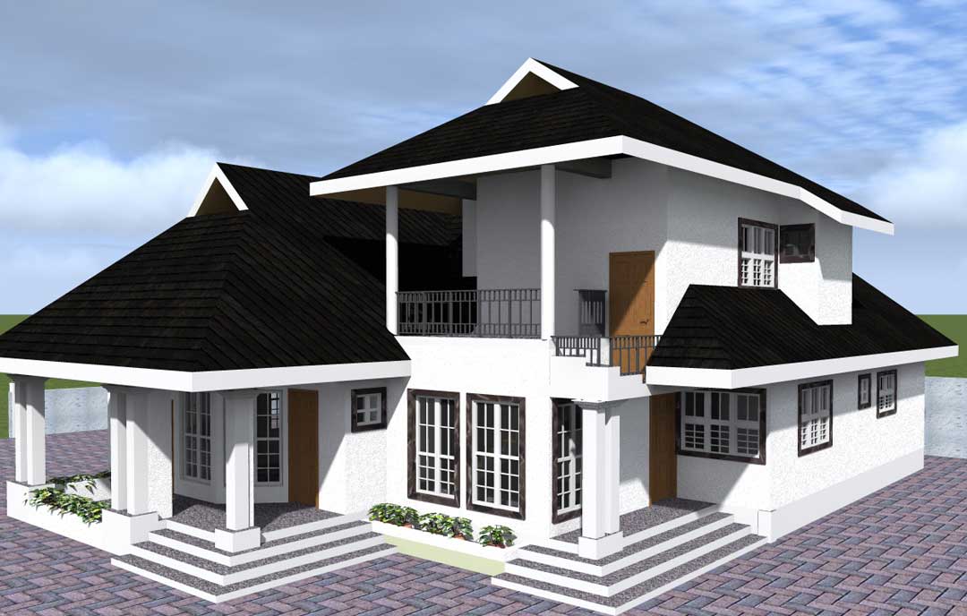 House Plan Unique 5 Bedroom Duplex Nigerian House Plan
