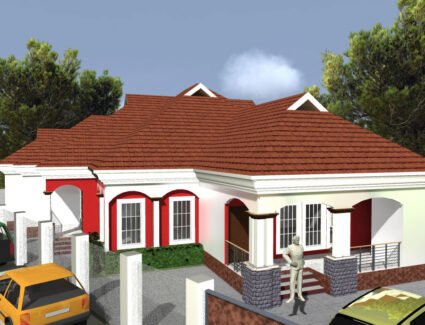 4 bedroom bungalow house plan