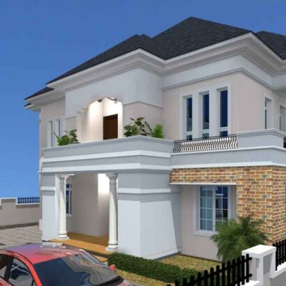 House Plan 5 Bedroom Simple Duplex | Nigerian House plan