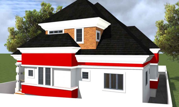 house plan drawings 6 bedroom bungalow
