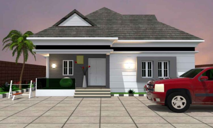 4 bedroom bungalow house plan