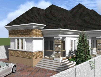 5 bedroom bungalow house plan