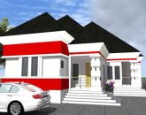 house plan drawings 6 bedroom bungalow