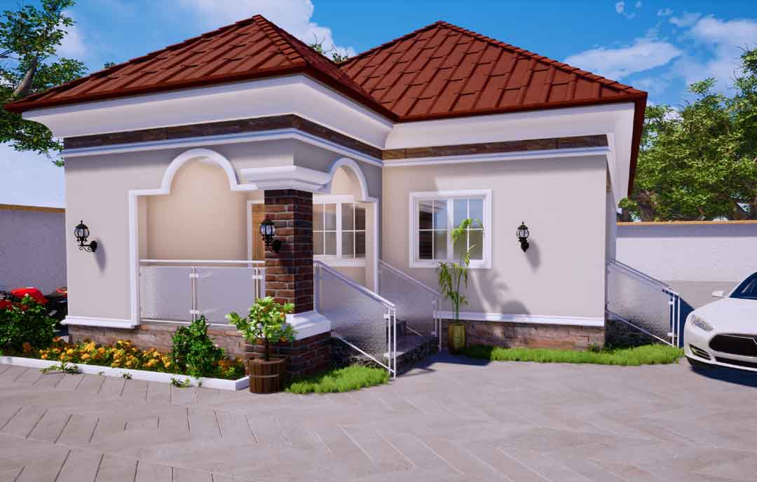 modern 3 bedroom bungalow designs in nigeria