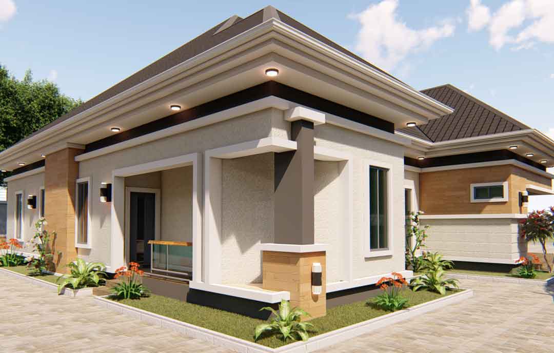 House design 4 bedroom Nigerian house plan