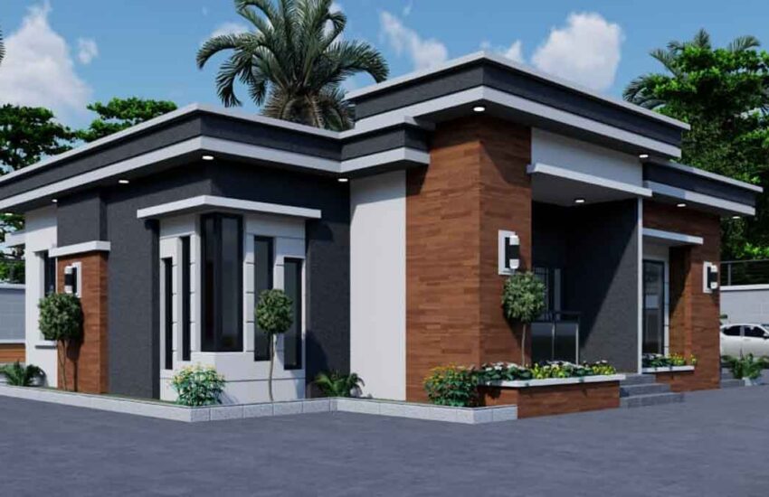 2 Bedroom Self Contain House Plan