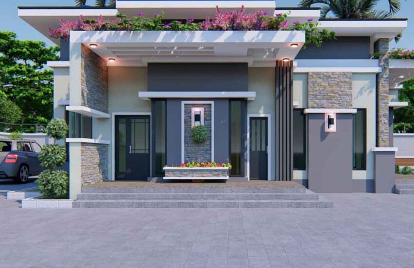 3 bedroom house design idea